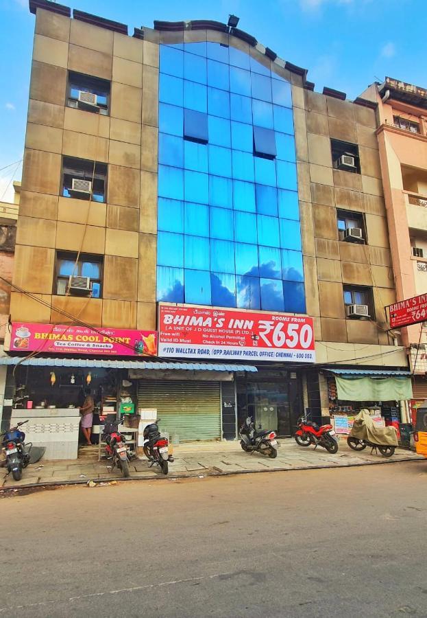 Bhimas Inn -Puratchi Thalaivar Dr M G Ramachandran Central Railway Station チェンナイ エクステリア 写真